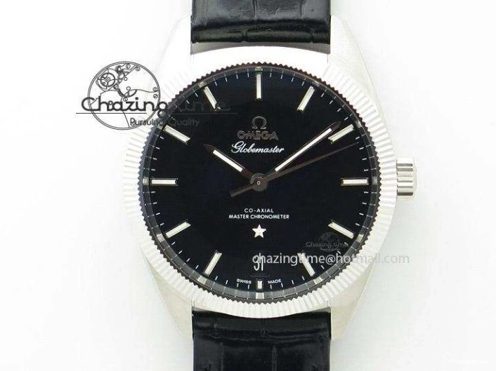 0419 Refined Speedmaster 50th Anniversary Black Dial On SS Bracelet 8232